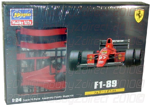 Ferrari F1-89 1/24 Scale Model Kit