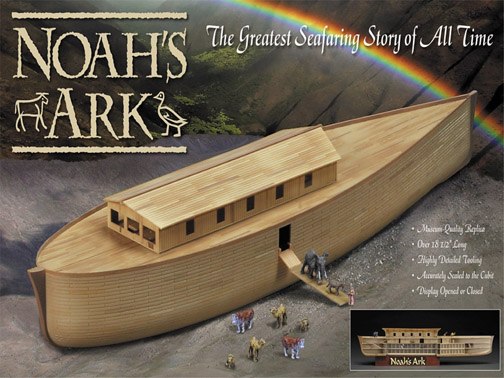 Noah's Ark and Animals Deluxe Model Kit