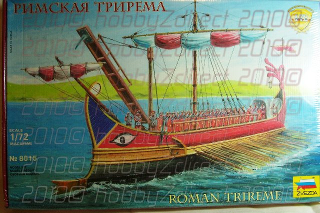 1/72 Roman Trireme by Zvezda